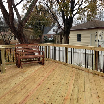 Wood Deck Design in Elmhurst, IL