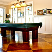 Stained concrete