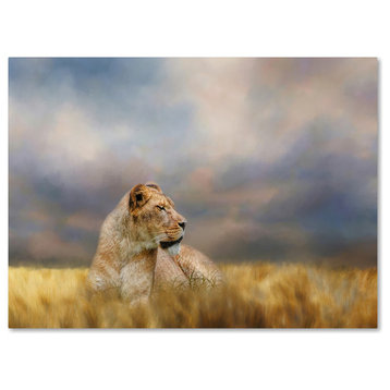 Jai Johnson 'Lioness After The Storm' Canvas Art, 47 x 35