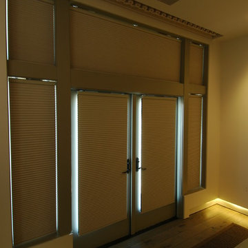 Blackout Cellular on French doors