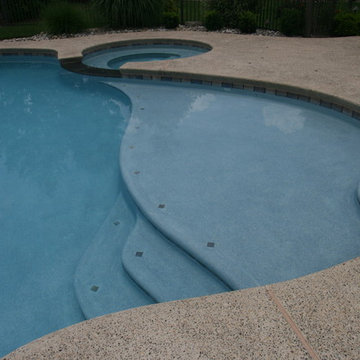 Tanning Ledge, Spa & Outdoor Fireplace