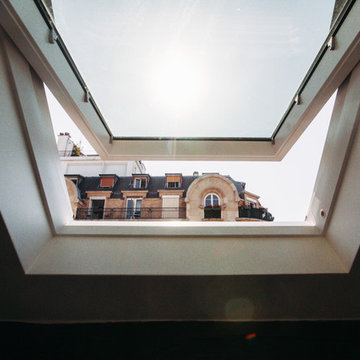 Trois pièces en douplex /transformation et amenagement