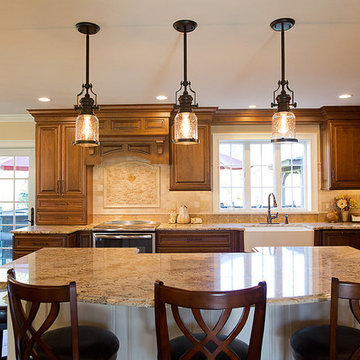 Seamless Flow Kitchen by Crystal Cabinets