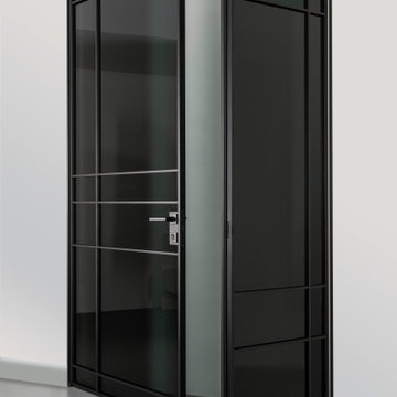 raumplus und Wolf Möbelwerkstatt präsentieren die Swing Door Slim Line