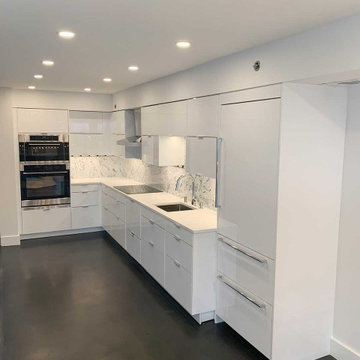 New black elegant flooring