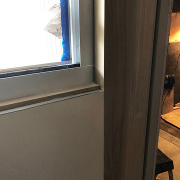 Cupertino Eichler - Pocket Door Trim Installed