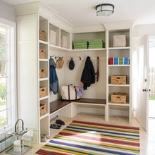 Gohs - Corner Mudroom locker