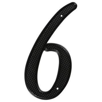 Stanley 4" Zinc Nail-On House Number, 6