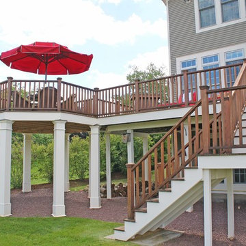 Cedar deck