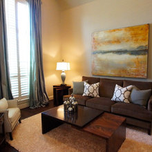Living Room - Curtains