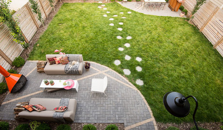 Cheminez dans votre jardin avec style