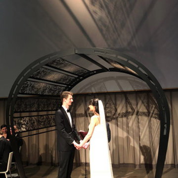 Chuppah--A vaulted Wedding Structure