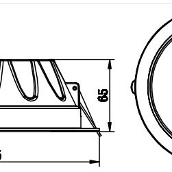 LED down light - Ceiling Lighting