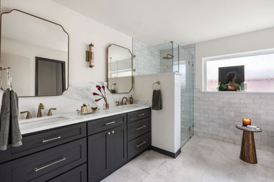 Bathroom - transitional bathroom idea in Dallas