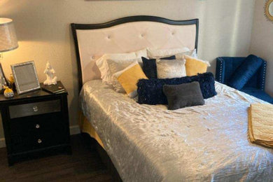 Example of a bedroom design in Other