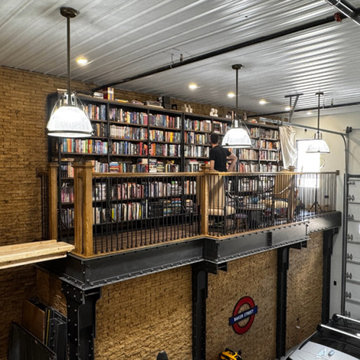 multi-level Car Condo interior design at Iron Gate Motor Condos., Naperville IL-