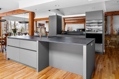 Modern kitchen in New York.