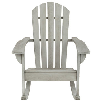 Safavieh Brizio Adirondack/Rocking Chair, Gray