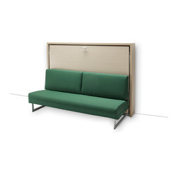HOUDINI Horizontal Murphy Bed w/ Sofa - Murphy Beds
