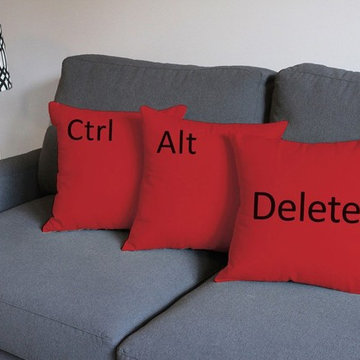 Computer and Tech Throw Pillows