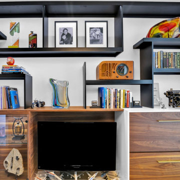 Modern Elegant "Man Cave"