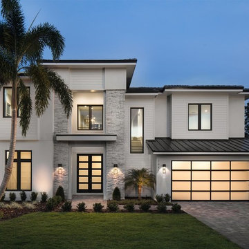 Transitional custom home in Winter Park Florida
