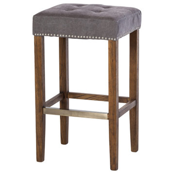 Cash Bar Stool, Gray