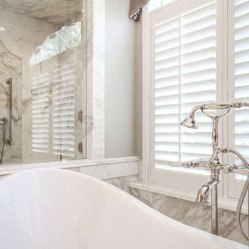 Calacatta Marble Master Bath