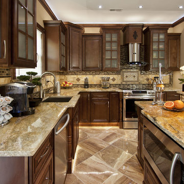 Geneva All Wood Kitchen Cabinets - LessCare Cabinetry