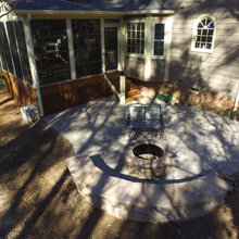 Raleigh NC Paver Patio & Fire Pit