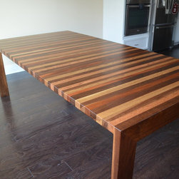 Mixed Wood Table - Dining Tables