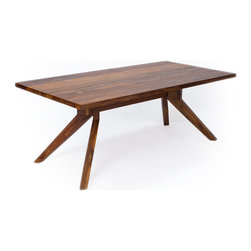 Teak Me Home - Harrisen Dining Table - Solid Reclaimed Teak Wood - Dining Tables