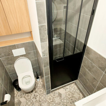 Aménagement d'un appartement familial et rénovation de la salle d'eau