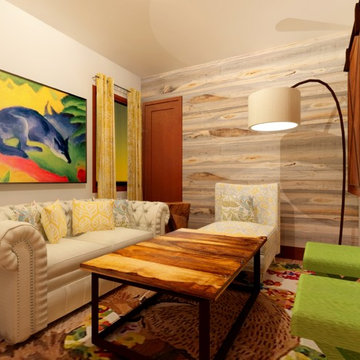 Eclectic Washington Park Lounge Design