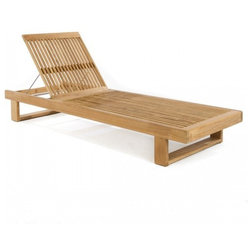 Transitional Outdoor Chaise Lounges by Westminster Teak