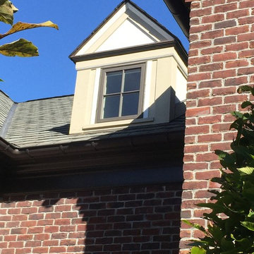 Englewood NJ Tudor replacement project- Boral trim and Hardie stucco board.