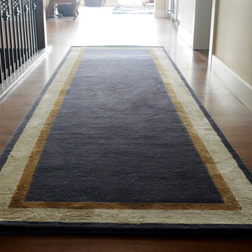 Custom Enterance and hallway runner