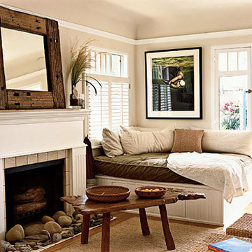 living room large lounger - 50 Comfy Cottage Rooms - Photos - CoastalLiving.com