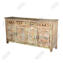 EXCELA RECLAIMED WOOD SIDEBOARD - RECLAIMED WOOD FURNITURE - Home Office Furniture