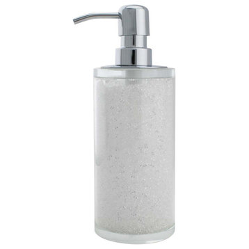 Sparkles Home Rhinestone Crystal-Filled Soap Dispenser
