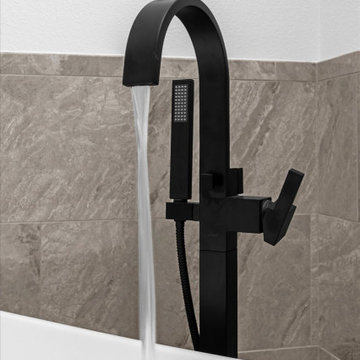 From Dated to Dazzling Complete Master Bathroom Makeover