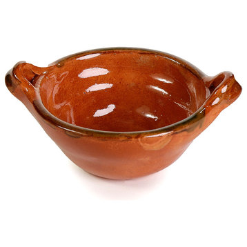 Ancient Cookware, Mexican Clay Tiny Unlidded Cazuela, 6 Ounces