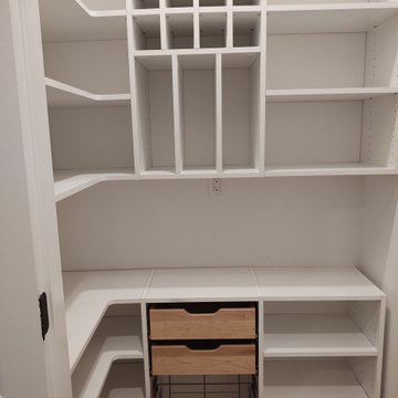 A Small Walk-In Kitchen Pantry