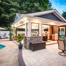 detached pool house