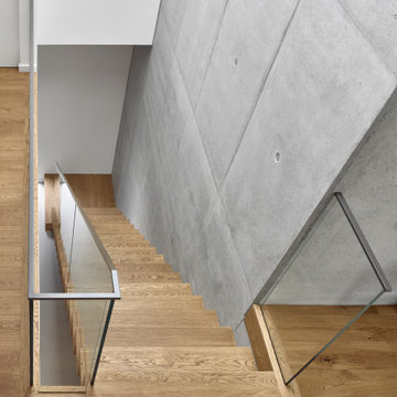 Faltwerktreppe Bauhausvilla Berlin Frohnau