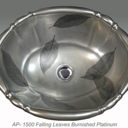 Hand Painted Drop-in Sinks by Atlantis Porcelain Art - Products