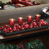 Merry Candle Display, Red