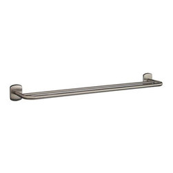 Smedbo CABIN Double Towel Bar 24" CK3364 - Bathroom Accessories