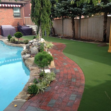Putting Green in Backyard
