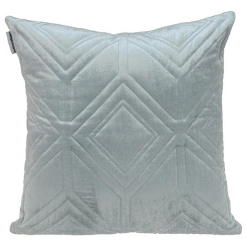 Parkland Collection Reta Transitional Gray Throw Pillow PILL21318P